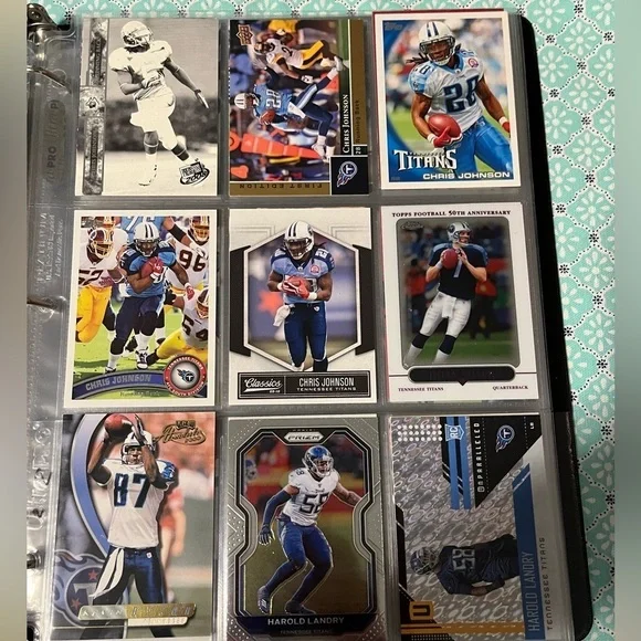 ⭐️🏈 Tennessee Titans Team Players Cards - Lot of 135! Collection, #B3 - Picture 8 of 14